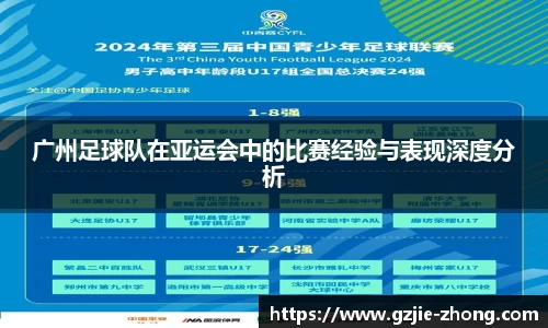 广州足球队在亚运会中的比赛经验与表现深度分析